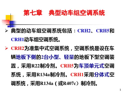 第七章 典型动车组空调系统
