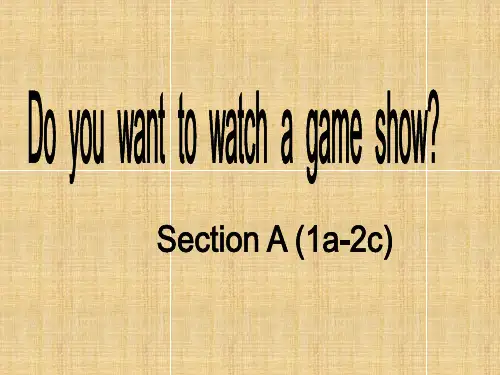 人教版英语八年级上册教学课件：Unit5_Section_A_(1a-2d)_(共23张PPT)