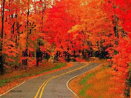 中考化学冲刺复习 第四部分 化学与社会发展课件