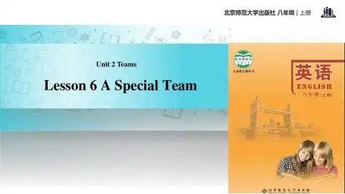 初中北师大版英语八年级上册【教学课件】Unit 2 Lesson 6