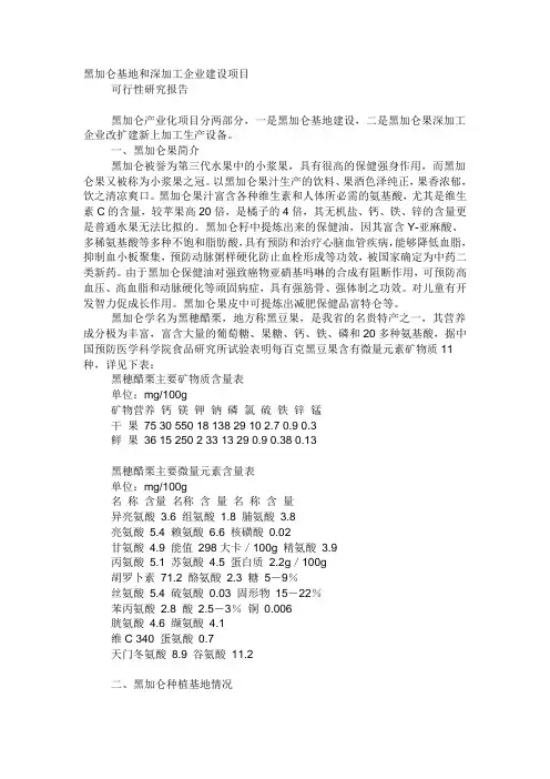 黑加仑