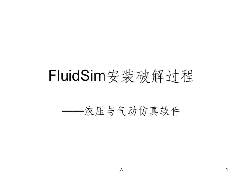 fluidSiM安装破解过程