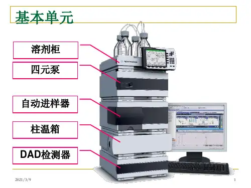 Agilent1260基本操作方法PPT课件
