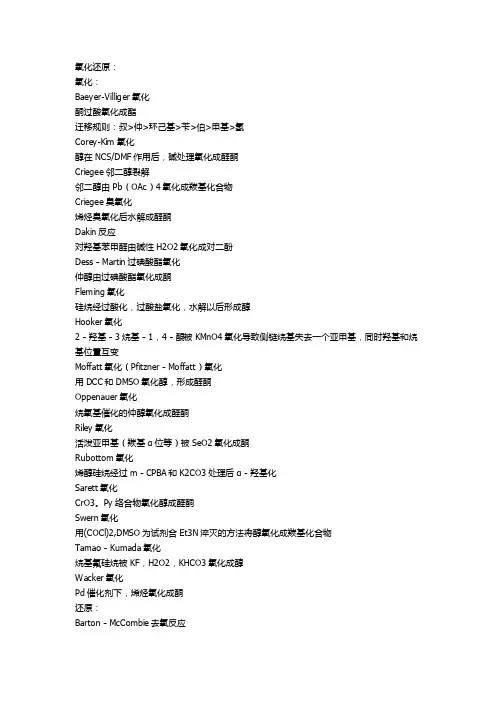 人名反应——精选推荐
