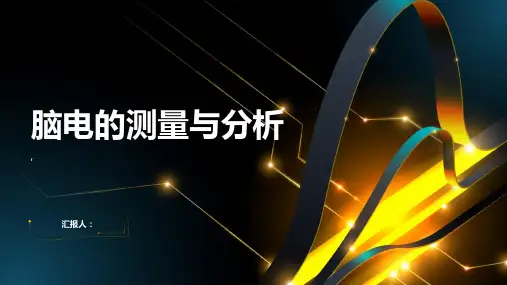 《脑电的测量与分析》课件