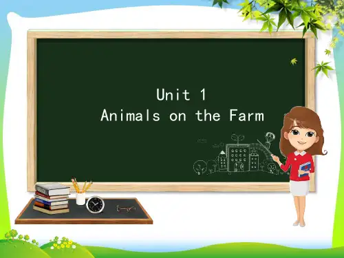 冀教版三年级英语下册Unit1AnimalsonthefarmLesson1Onthefarm课件