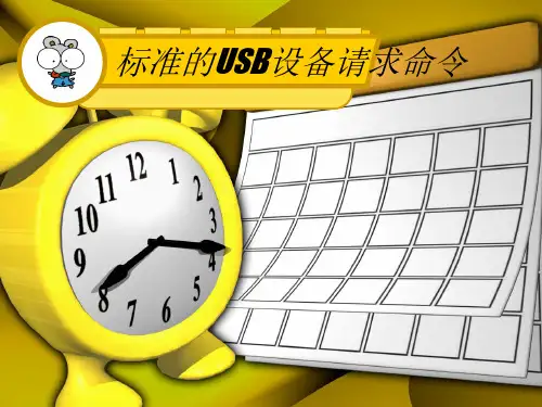 标准的USB设备请求命令