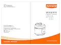 九阳 电压力煲 JYY-60YJ9 使用说明书
