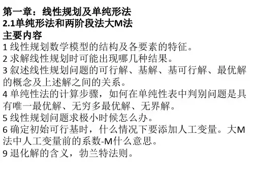 管理运筹学 易错判断题整理