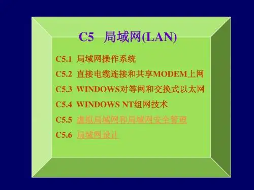 5.5.1 虚拟局域网