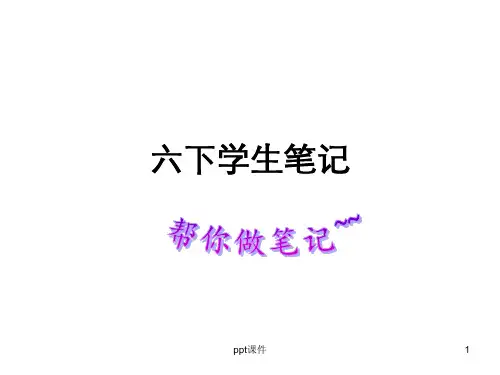鲁教版六年级下册英语知识点总结  ppt课件