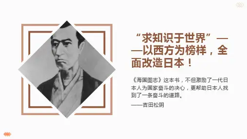 部编人教版第4课_日本明治维新学课件