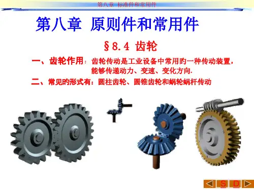 标准件和常用件齿轮