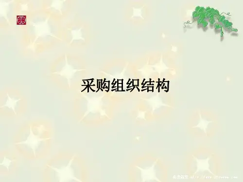 采购组织架构图-(2)ppt课件