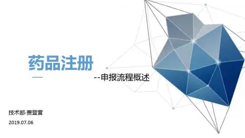 药品注册申报流程