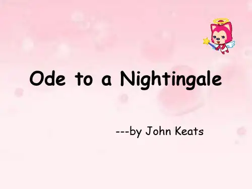 ode to a nightingale