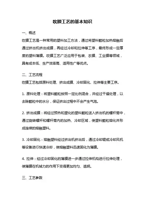 吹膜工艺的基本知识