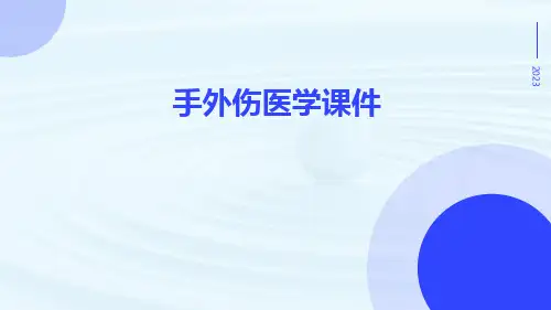 手外伤医学课件