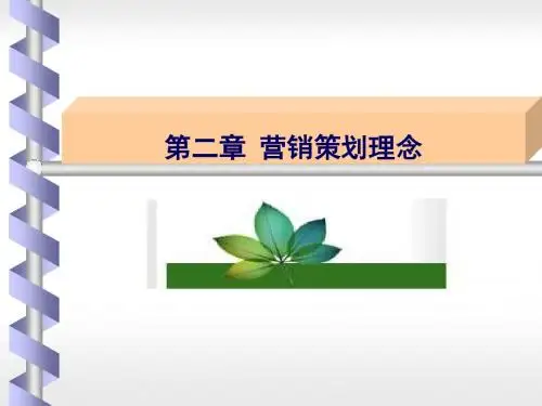 第2章 营销策划理念