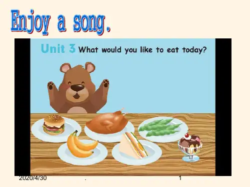 最新人教PEP版英语五年级上册Unit 3《What would you like》(B Let’s talk )ppt课件