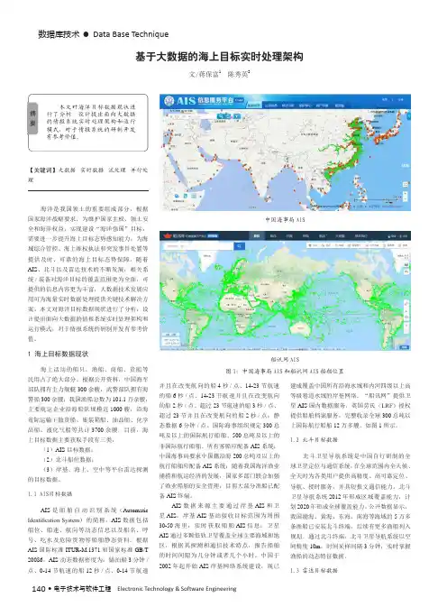 基于大数据的海上目标实时处理架构