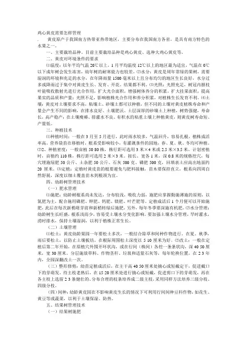鸡心黄皮