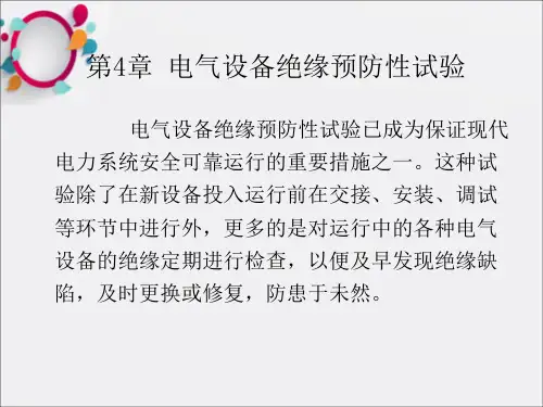 《预防性试验》PPT课件