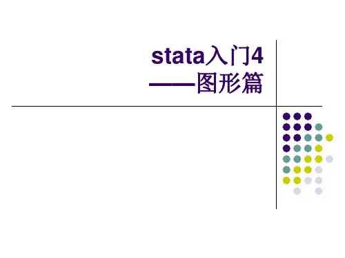 stata初级入门图形资料重点