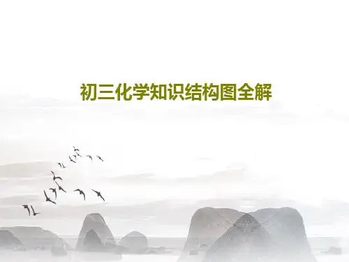 初三化学知识结构图全解共24页文档
