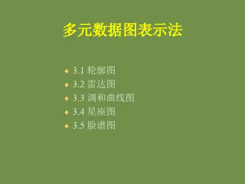 多元数据图表示法