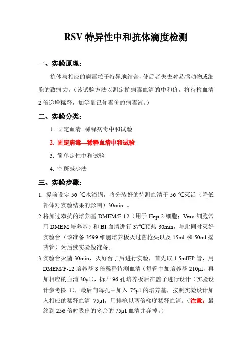 中和实验方法
