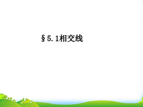 人教版七年级数学下册第五章《相交线2 》公开课课件
