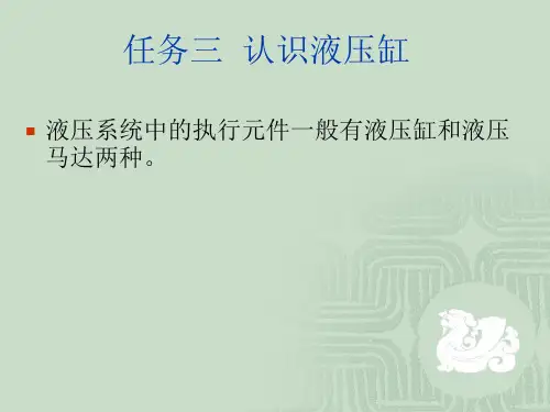 认识液压缸