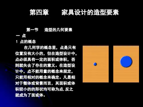 第四章 家具设计的造型要素