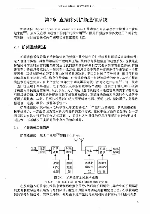 直接序列扩频通信系统