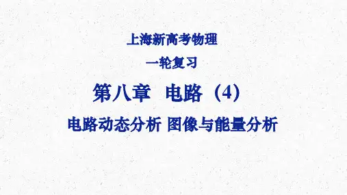 2023届上海市高考物理一轮复习课件：第八章 电路