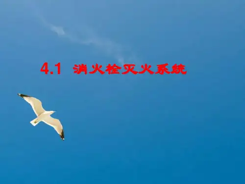 消火栓及消火栓给水系统ppt课件