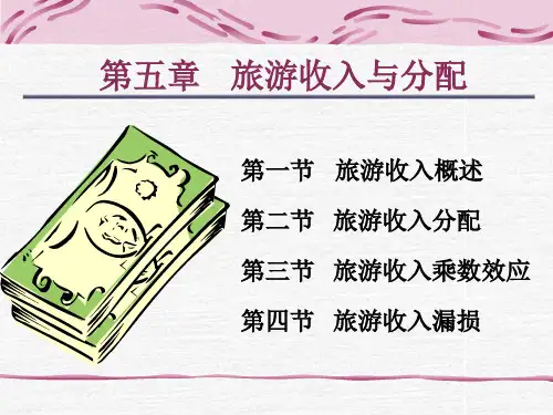 旅游经济学(第5-6章)