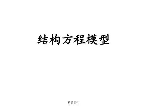 结构方程模型