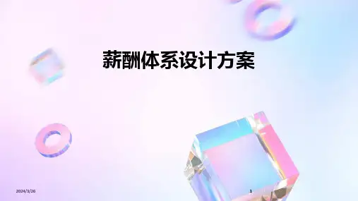 (2024年)薪酬体系设计方案