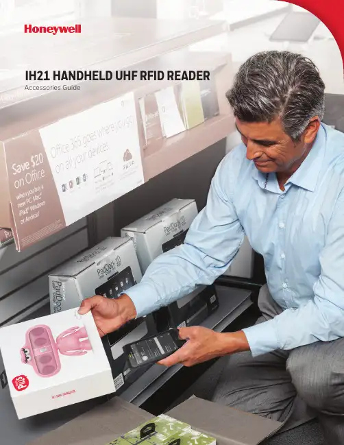Honeywell IH21 UHF RFID Reader 配件指南说明书