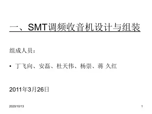 一、SMT调频收音机PPT课件