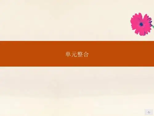 高中地理第二单元从地球圈层看地理环境单元整合课件鲁教版必修1