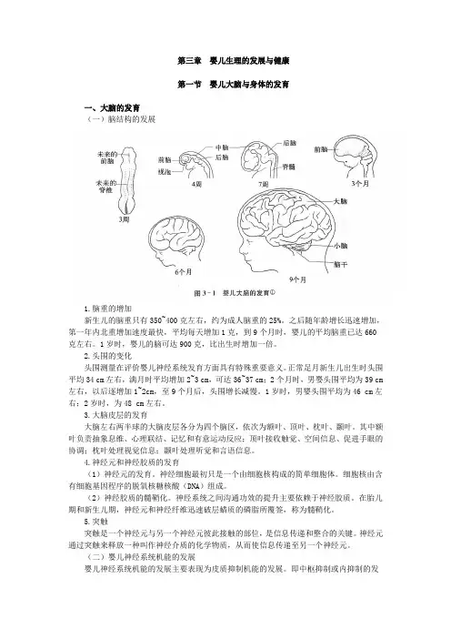 学前儿童发展评估,讲义  第三章