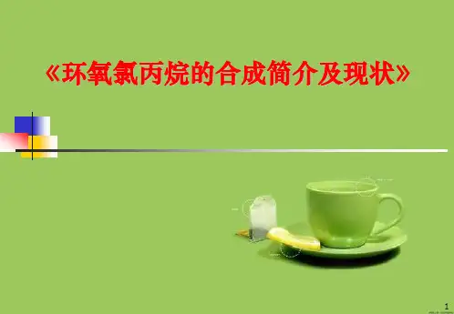 环氧氯丙烷的合成简介概述.