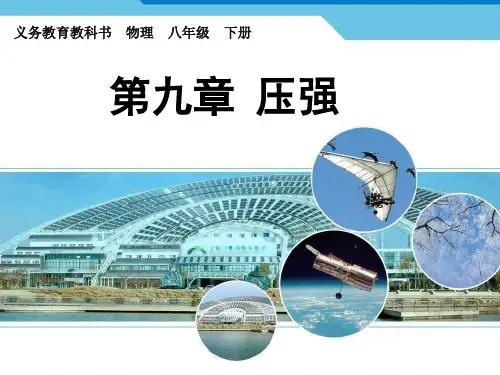 新人教版 八年级物理 第九章 第一节 压强
