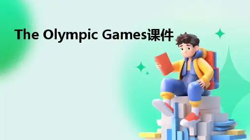 2024版The Olympic Games课件