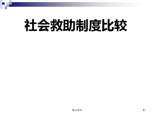 社会救助.PPT课件