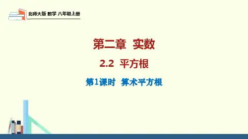 北师大版《平方根》完美课件1