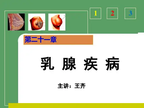 外科学教学课件-乳腺疾病